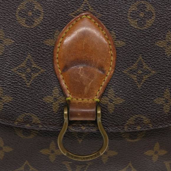 LOUIS VUITTON Monogram Saint Cloud GM Shoulder Bag M51242 LV Auth 38691 - Picture 8 of 10